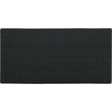  Barski stol sa stalkom za pohranu crni 120x60x110 cm poliratan | shoptok.hr