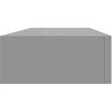 vidaXL zidne police s ladicama 2 kom sive 60 x 23,5 x 10 cm MDF | shoptok.hr