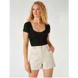 Koton T-Shirt - Black - Regular fit | Shoptok.si