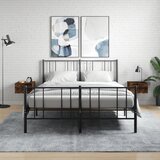 vidaXL Stenska nočna omarica 2 kosa dimljeni hrast 35x35x20 cm | Shoptok.si