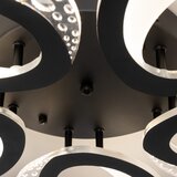 Brilagi - LED prigušiva plafonski luster TWIST LED/65W/230V 3000-6500K crna+daljinski upravljač | Eponuda.com