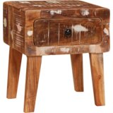 vidaXL Konačni stolovi Šareni 40 x 32 x 46 cm masivno obnovljeno drvo | shoptok.hr