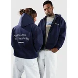 Always Late Pulover s kapuco blue