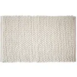 Bela kopalniška preproga 50x80 cm Aspen Bobble –