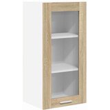 Viseći ormarić Sonoma hrast 40 x 31 x 80 cm Konstruirano drvo | shoptok.hr