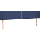  LED uzglavlje plavo 203x16x78/88 cm od tkanine | shoptok.hr