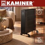 Kaminer Arvell WiFi uljni radijator, 2500 W, 11 rebara, crni | shoptok.hr