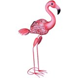 Globo Solarna svetilka Flamingo (LED, IP44, D x Š x V: 34 x 16 x 74 Cm, roza) | Shoptok.si