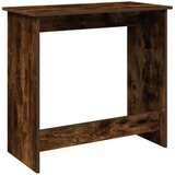 vidaXL Radni stol boja dimljenog hrasta 80x40x75 cm konstruirano drvo | shoptok.hr