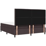  Krevet s opruga kutije Tamno smeđa 180 x 200 cm tkanina | shoptok.hr