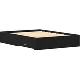  Okvir kreveta s ladicama Crni hrast 135x190 cm Konstrukcija od kompozitnog drva | shoptok.hr