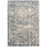 Kayoom RAVNO TKANA PREPROGA 160/230 cm taftano modra, bež | Shoptok.si