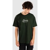 Dravus Positive Message Boxy T-shirt forest green | Shoptok.si