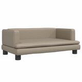 vidaXL Otroški kavč kapučino 80x45x30 cm umetno usnje, (20988153) | Shoptok.si
