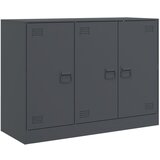 vidaXL Komoda antracitna 99x39x73 cm jeklo, (21204795) | Shoptok.si