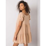 Och Bella Dress-TW-SK-BI-26460.28P-beige | shoptok.hr