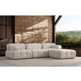 Atelier Del Sofa L1 O1 1R Pouffe Doblo Ugaona garnitura, 3 sjedala, krem | Eponuda.ba