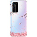  Ovitek za Huawei P40 Pro | Prozoren, Češnjevo cvetje | Shoptok.si