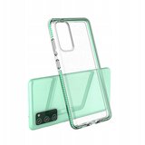 HURTEL Futrola Spring clear TPU za Samsung Galaxy S30 Ultra/Galaxy S21 Ultra 5G - Svijetlo zelena | shoptok.hr