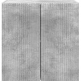 TV zidni ormar Zidne Betonski sivi 59,5 x 31 x 60 cm | shoptok.hr