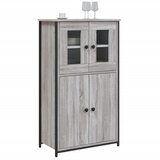  Visoka komoda boja hrasta 62x32x106,5 cm od konstruiranog drva | shoptok.hr