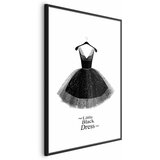  Plakat - Little Black Dress 29.7x42 Crni okvir s margom | shoptok.hr
