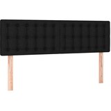  box spring s madracem LED crni 140x200 cm od tkanine | shoptok.hr