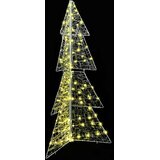  Božićno drvce s 160 LED svjetlima Topla bijela 150 cm Akril | Eponuda.com