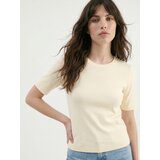 Sinsay Džemper bluza s kratkim rukavima, s dodatkom viskoze | shoptok.hr