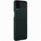 Samsung original usnjen ovitek EF-VF711LBE za SAMSUNG Galaxy Z Flip 3 F711 - zaščita zadnjega dela - zelen | Shoptok.si