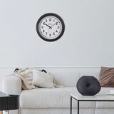 Wallity Zidni sat Classic, 40x40 cm, Crni | ePonuda.com