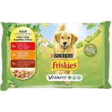 Friskies Dog Govedina, Piletina i Jagnjetina u Želeu, 4 x 85 g