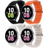  Silikonska narukvica za pametni sat Samsung Galaxy watch Ultra narandžasto 47 mm Cene
