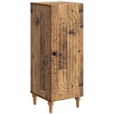 vidaXL Strani šal Star les 33 x 34,5 x 90 cm Inženirski les, (5000218023) | Shoptok.si