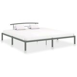  Za krevet sivi metalni 200 x 200 cm Cijene