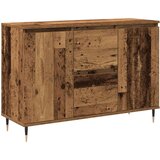  Stranska omara z vrati in predali Staro les 101,5x35x70 cm | Shoptok.si