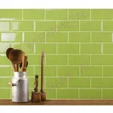 metro biselado pistacho bx 10x20