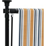  Vanjska roleta žuto-bijela 100 x 270 cm od tkanine i čelika | shoptok.hr