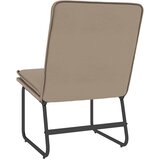  Ležaljka boja cappuccina 54 x 75 x 76 cm od umjetne kože | Eponuda.com