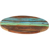  Okrogla mizna plošča 60 cm 25-27 mm trpredelan les | Shoptok.si