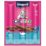 Vitakraft poslastica za mačke Cat Stick losos i pastrva, 18 g | shoptok.hr