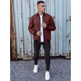 DStreet Kurtka męska bomber jacket bordowa | Eponuda.ba