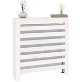  Pokrov za radijator bijeli 79,5 x 19 x 84 cm masivna borovina | Eponuda.com