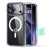 Apple Ovitek ESR z Magsafe + Zaščitno steklo za iPhone 17 Pro Max - Prozoren | Shoptok.si