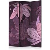 Artgeist Paravan Dreamy Flowers, Dvostranski, 3-Delni | Shoptok.si