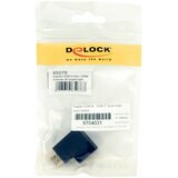 Delock adapter hdmi m - hdmi ž 19-pin kotni desni 65076 | Shoptok.si