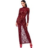Noir Handmade F383 Kink Royal Gown Long Dress Burgundy XS Cijene