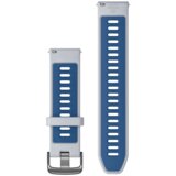 Garmin remen, 22 mm, bijeli kamen/praškasto sivi, sa srebrnim metalnim dijelovima | shoptok.hr