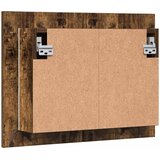  LED kupaonski ormarić s ogledalom boja hrasta 60x12x45cm drveni | shoptok.hr
