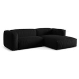 Micadoni Crna kutna garnitura (s desnim kutom) Martina – Home | shoptok.hr